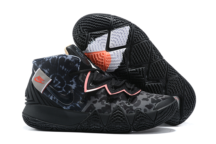 2020 Nike Kyrie S2 Hybrid Tie-Dye Black Ink Orange